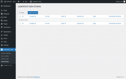 Page screenshot: LabelGrid Tools → Gate Entries