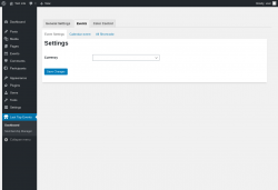 Page screenshot: Last Tap Events → Events