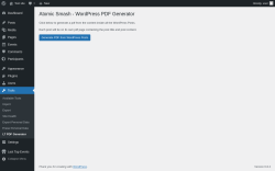 Page screenshot: Tools → LT PDF Generator
