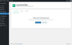 Page screenshot: Launchmind