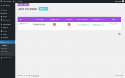 Page screenshot: Lead Form