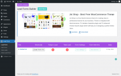 Page screenshot: Lead Form