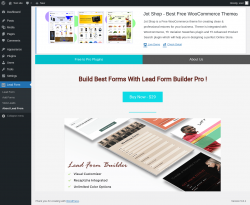 Page screenshot: Lead Form → About Lead From