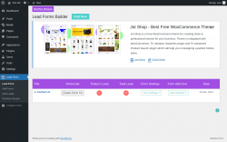 Page screenshot: Lead Form