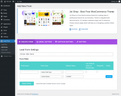 Page screenshot: Lead Form → Add Forms
