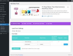 Page screenshot: Lead Form → Add Forms
