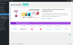 Page screenshot: ThemeHunk → Lead Form Builder