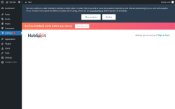 Page screenshot: HubSpot 