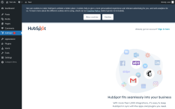 Page screenshot: HubSpot 