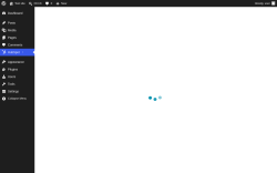 Page screenshot: HubSpot &lsaquo; Test site &mdash; WordPress