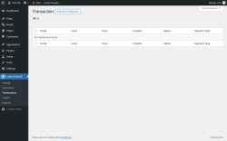 Page screenshot: Leaky Paywall → Transactions