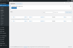 Page screenshot: LearnPress → Quizzes
