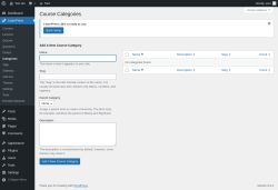 Page screenshot: LearnPress &rarr; Categories
