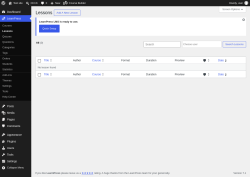 Page screenshot: LearnPress &rarr; Lessons