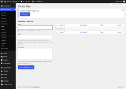 Page screenshot: LearnPress &rarr; Tags