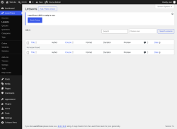 Page screenshot: LearnPress &rarr; Lessons