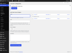 Page screenshot: LearnPress &rarr; Categories