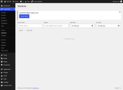 Page screenshot: LearnPress &rarr; Students