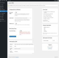 Page screenshot: Leezi CRM