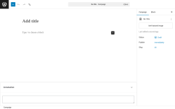 Page screenshot: Leyka &rarr; Campaigns &rarr; 