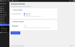 Page screenshot: LIAO Basic &rarr; Ajustes Generales