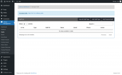 Page screenshot: Library Management &rarr; Staffs