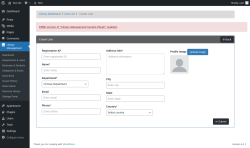 Page screenshot: Library Management &rarr; 