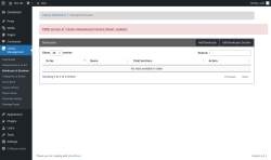 Page screenshot: Library Management &rarr; Bookcase & Sections