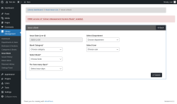 Page screenshot: Library Management &rarr; Issue Book