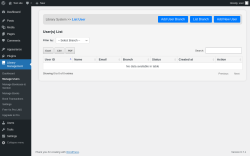 Page screenshot: Library Management &rarr; Manage Users
