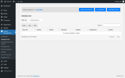 Page screenshot: Library Management &rarr; Manage Users