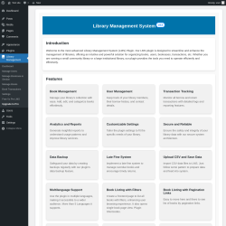 Page screenshot: Library Management &rarr; Upgrade to Pro