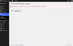 Page screenshot: Libro de Reclamaciones