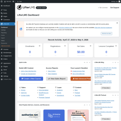 Page screenshot: LifterLMS