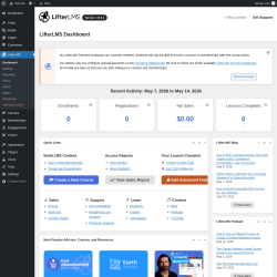 Page screenshot: LifterLMS