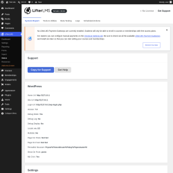 Page screenshot: LifterLMS &rarr; Status