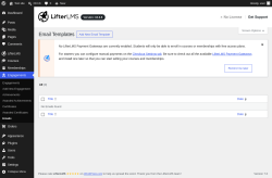 Page screenshot: Engagements &rarr; Emails