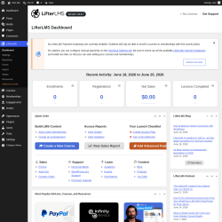 Page screenshot: LifterLMS
