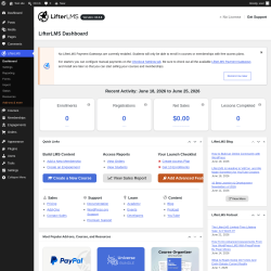 Page screenshot: LifterLMS