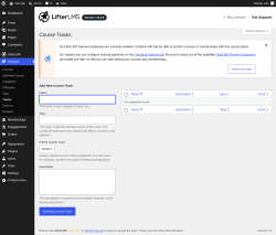 Page screenshot: Courses &rarr; Tracks