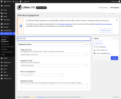 Page screenshot: Engagements &rarr; Add New Engagement