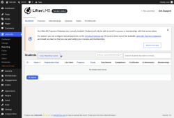 Page screenshot: LifterLMS &rarr; Reporting