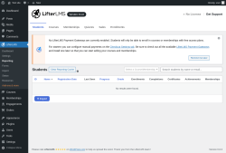 Page screenshot: LifterLMS → Reporting