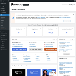 Page screenshot: LifterLMS