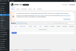 Page screenshot: LifterLMS &rarr; Reporting