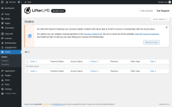 Page screenshot: Orders