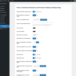 Page screenshot: Posts-Products Like/Dislike
