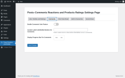 Page screenshot: Posts-Products Like/Dislike → Comments