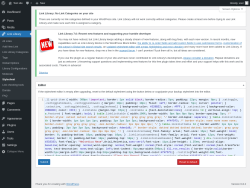 Page screenshot: Link Library → Stylesheet