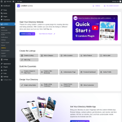 Page screenshot: Listdom